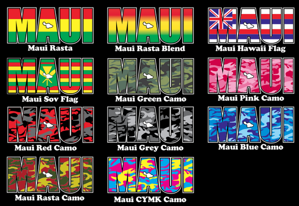 Maui Impact 8" Sticker