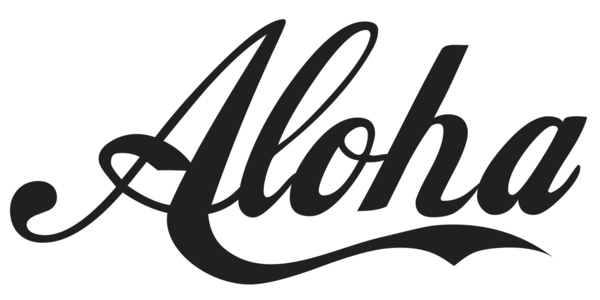 Aloha Cola Diecut Sticker