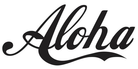 Aloha Cola Diecut Sticker