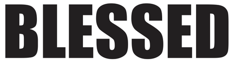Blessed Impact Diecut Sticker