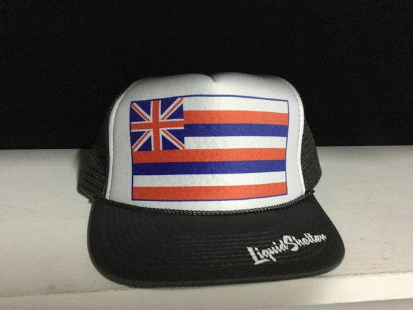 +Hawaii Flag Trucker By Liquid Shelter