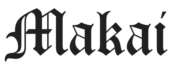 +Makai Old E Diecut Sticker