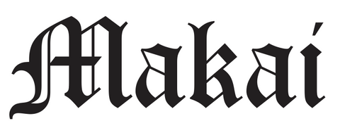 +Makai Old E Diecut Sticker