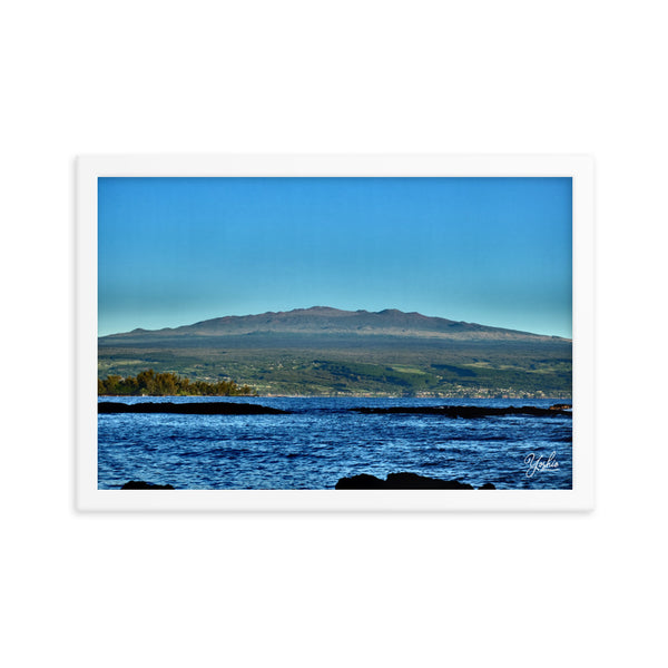 "Mauna Waiuli" Framed Art